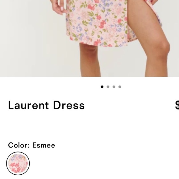 BOGO NWT Reformation Laurent Wrap Dress - Picture 4 of 6